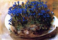 Sargent, John Singer - Blue Gentians